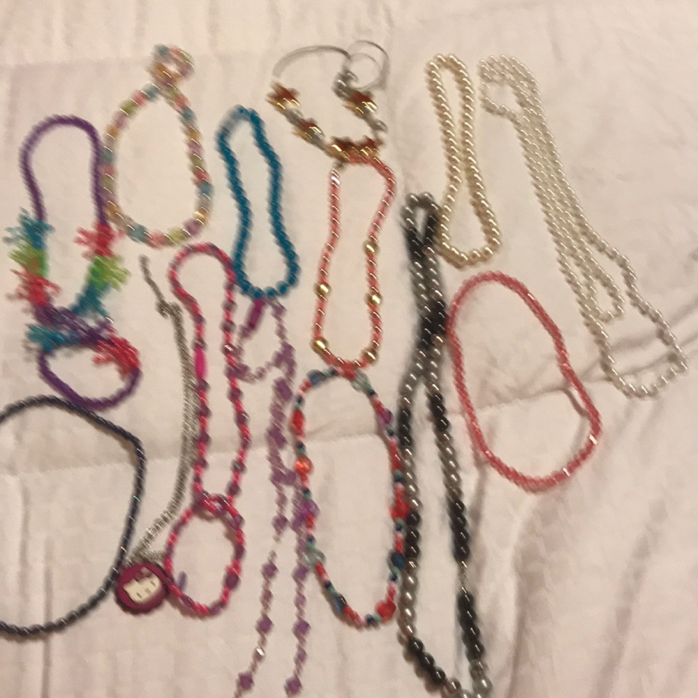 Girls jewelry lot